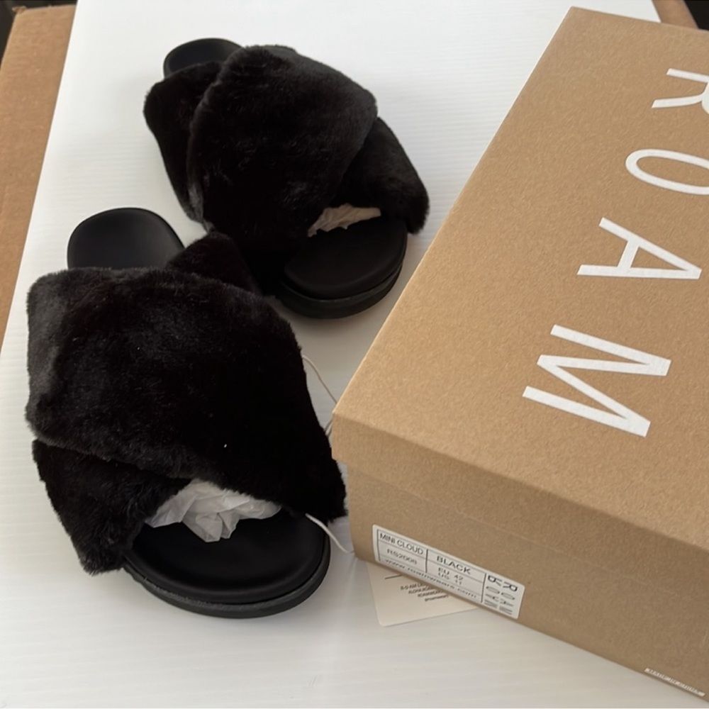 ROAM Mini Cloud slides fur Black - Picture 3 of 6